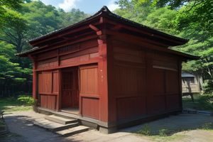 社交媒体手机屏幕上的热词标签页面，背景为米色书桌